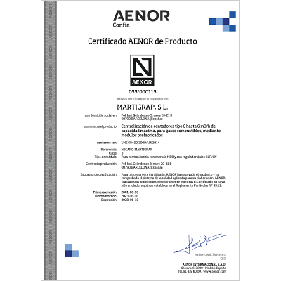 certificado 053 0113 b mpb regulador unico